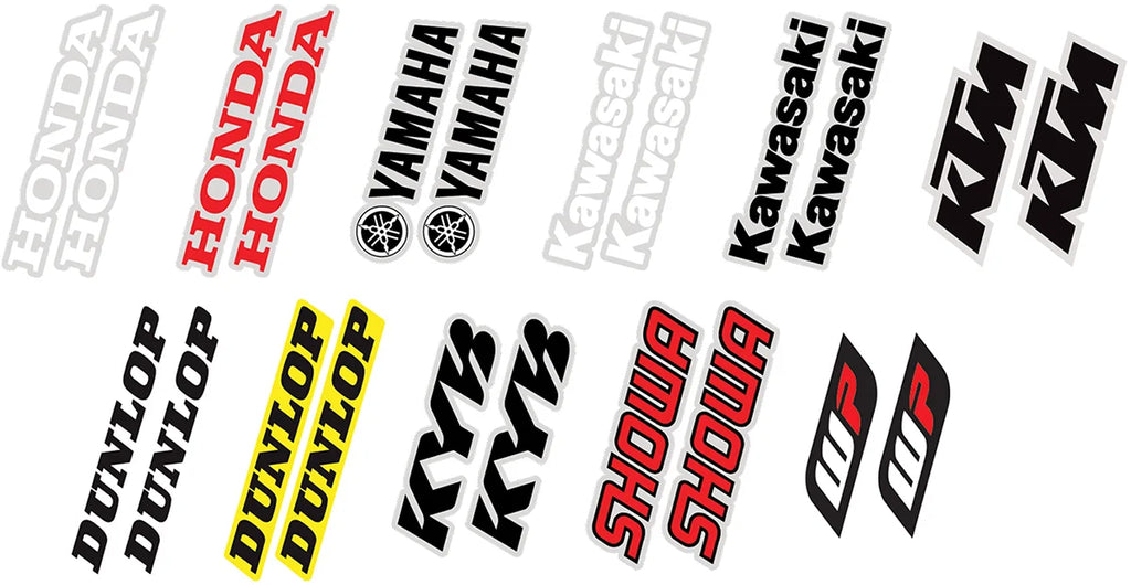 Factory Effex Fork/Swingarm Decal - KTM 19-44500 - Side View