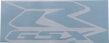 Load image into Gallery viewer, Factory Effex GSX-R Decal - White - 12" 17-94416 - Main Product View