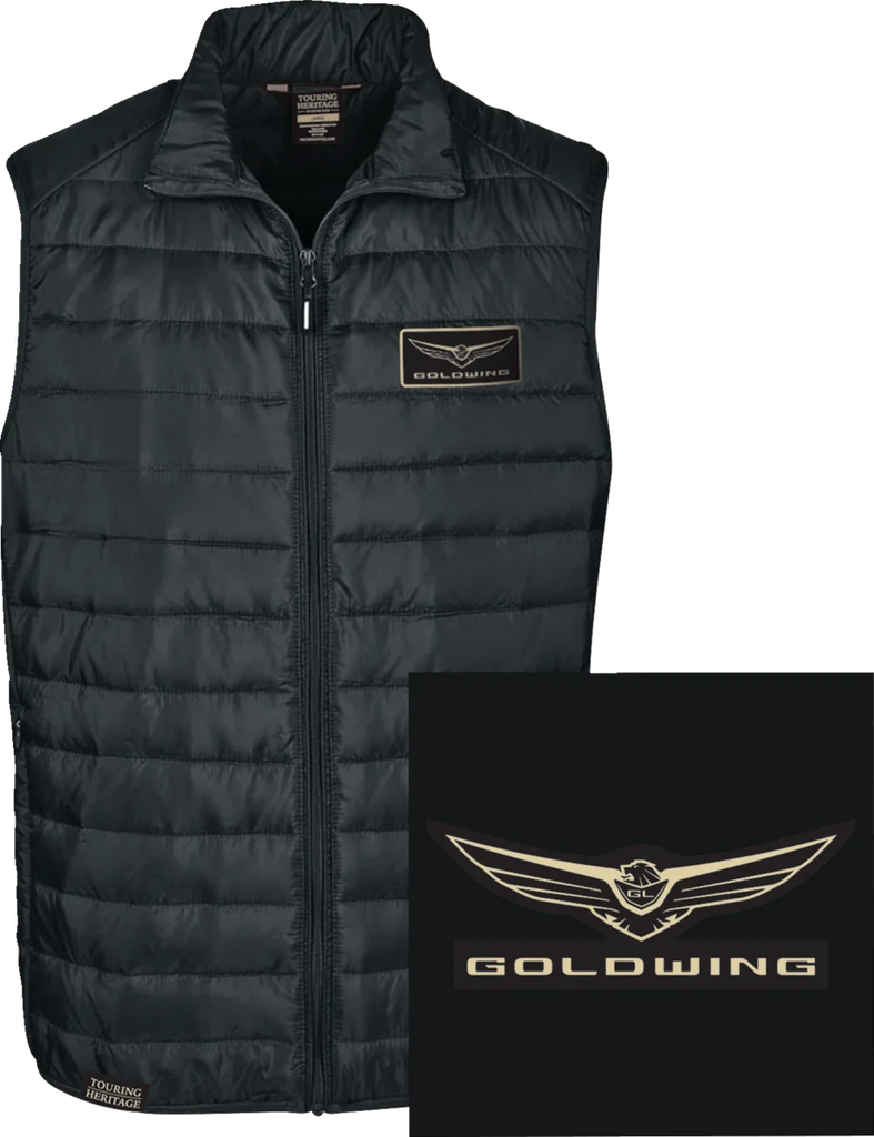 Factory Effex Goldwing Puff Vest - Black - Large 25-85804 - Main Product View