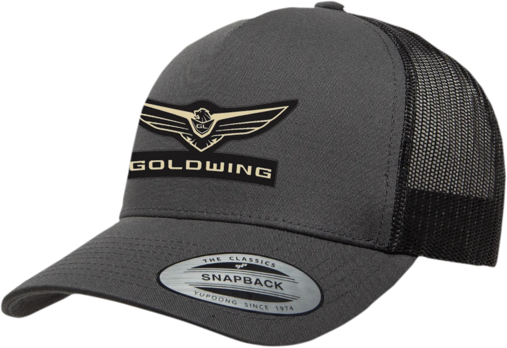 Factory Effex Goldwing Rally Hat - Gray/Black 25-86804 - Main Product View