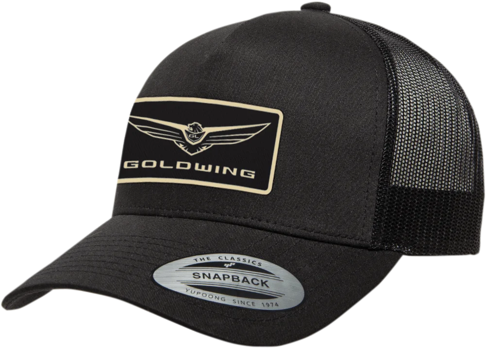 Factory Effex Goldwing Rally Hat - Gray/Black 25-86804 - Side View