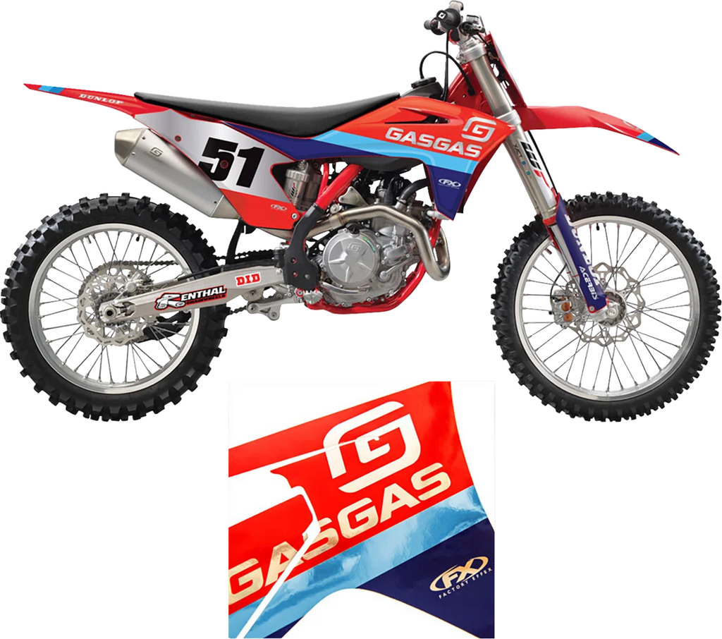 Factory Effex Graphic Kit - Chrome Series - Gas Gas 27-03704