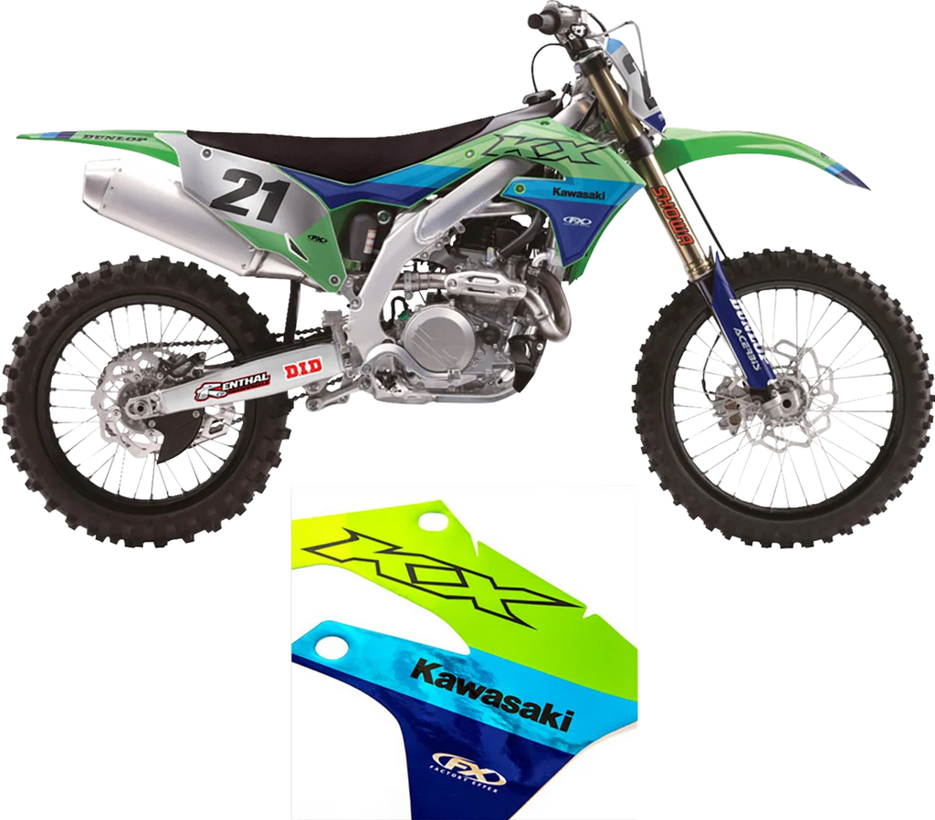 Factory Effex Graphic Kit - Chrome Series - Kawasaki - KX 250/450 27-51106