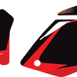 Load image into Gallery viewer, Factory Effex Graphic Number Plate - Black/Red - CRF 24-64354 - Main Product View