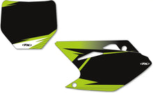 Load image into Gallery viewer, Factory Effex Graphic Number Plates - Black/Red 12-64324 fits Honda CRF 250 - Additional View 6