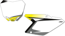 Load image into Gallery viewer, Factory Effex Graphic Number Plates - White/Orange 12-64526 fits KTM SX / KTM XC - Additional View 5