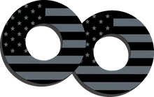 Load image into Gallery viewer, Factory Effex Grip Donuts - Flag Black/Gray 27-67200 - Main Product View