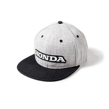 Load image into Gallery viewer, Factory Effex HONDA BOLD SNAPBACK HAT /GRAY-BLACK (OS) 24-86300