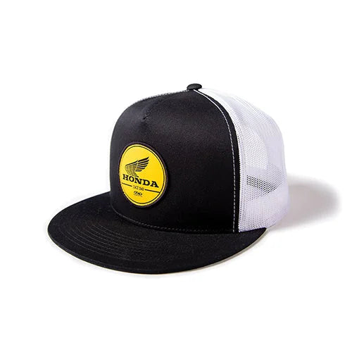 Factory Effex HONDA GOLD LABEL SNAPBACK HAT /BLACK-WHITE (OS) 24-86302