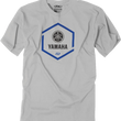 Load image into Gallery viewer, Factory Effex Hexagon T-Shirt - Gray - Large fits Yamaha - Main Product View