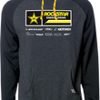 Load image into Gallery viewer, Factory Effex Honda 21 Racewear Hoodie - Charcoal/Black - 2XL 24-88328 - Back View