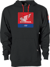 Load image into Gallery viewer, Factory Effex Honda Boxer Pullover Hoodie - Heather Charcoal - XL 26-88306 - Main Product View