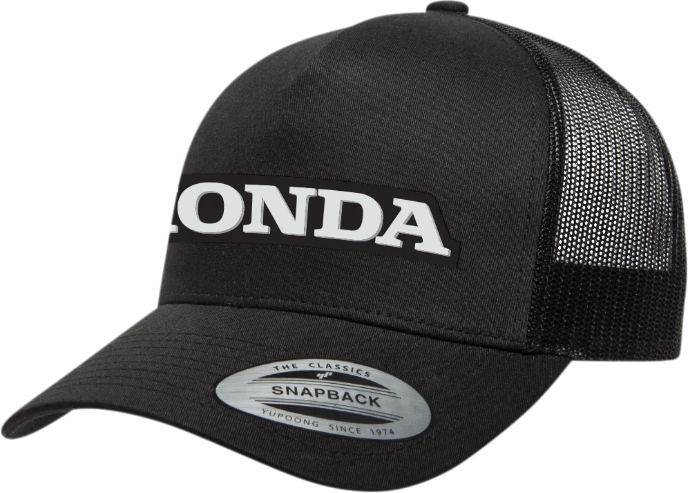Factory Effex Honda Core Hat - Black - One Size 25-86302