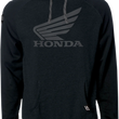 Load image into Gallery viewer, Factory Effex Honda Pullover Hoodie - Black - Large 25-88304 - Main Product View