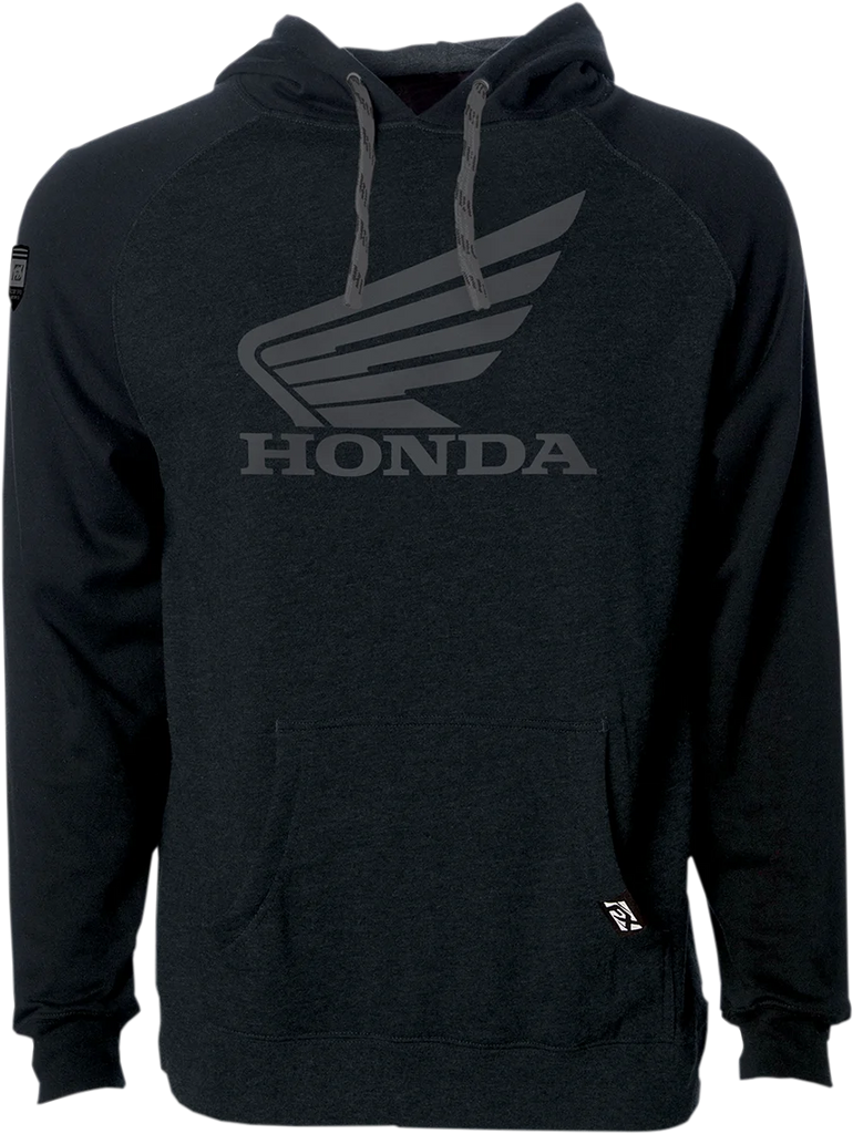 Factory Effex Honda Pullover Hoodie - Black - Large 25-88304 - Main Product View