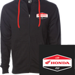 Load image into Gallery viewer, Factory Effex Honda Stadium Zip-Up Hoodie - Black - XL 27-88306 - Main Product View
