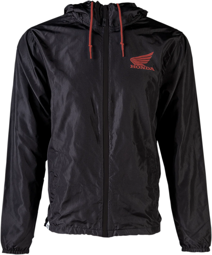 Factory Effex Honda Windbreaker - Black - 2XL 25-85328 - Main Product View