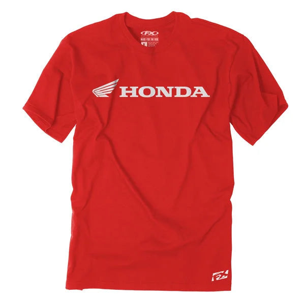 Factory Effex Horizontal T-Shirt / Red (XL) 15-88334 fits Honda