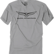 Load image into Gallery viewer, Factory Effex Icon T-Shirt - Gray - Medium fits Honda Goldwing - Main Product View