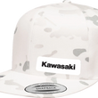 Load image into Gallery viewer, Factory Effex Kawasaki Snapback Hat - Camo White 27-86106 - Main Product View