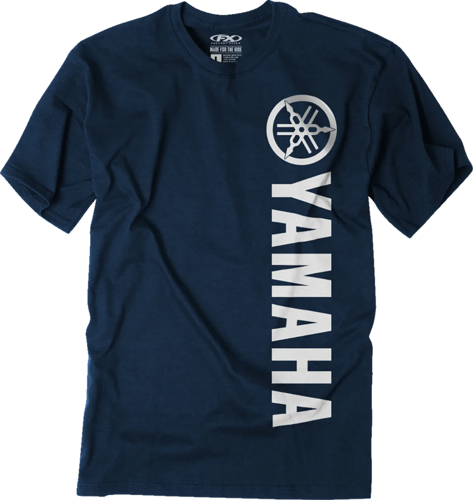 Factory Effex Lined T-Shirt - Heather Charcoal - XL fits Yamaha - Side View