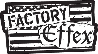 Factory Effex Logo Decals - Husqvarna - 5 Pack 22-90600 - Side View