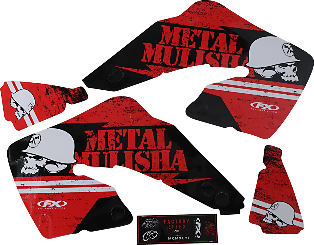 Factory Effex Metal Mulisha Graphic Kit - Honda 23-11318 - Main Product View