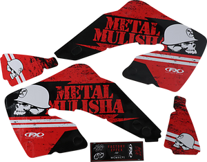 Factory Effex Metal Mulisha Graphic Kit - Honda 23-11318 - Main Product View
