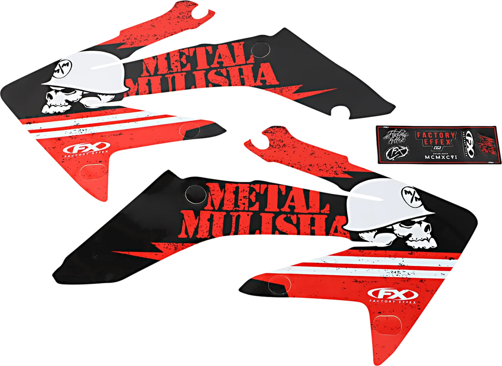 Factory Effex Metal Mulisha Graphic Kit - Honda 23-11318 - Detail View