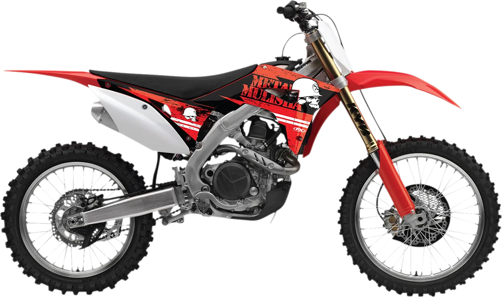 Factory Effex Metal Mulisha Graphic Kit - Honda 23-11336 - Side View