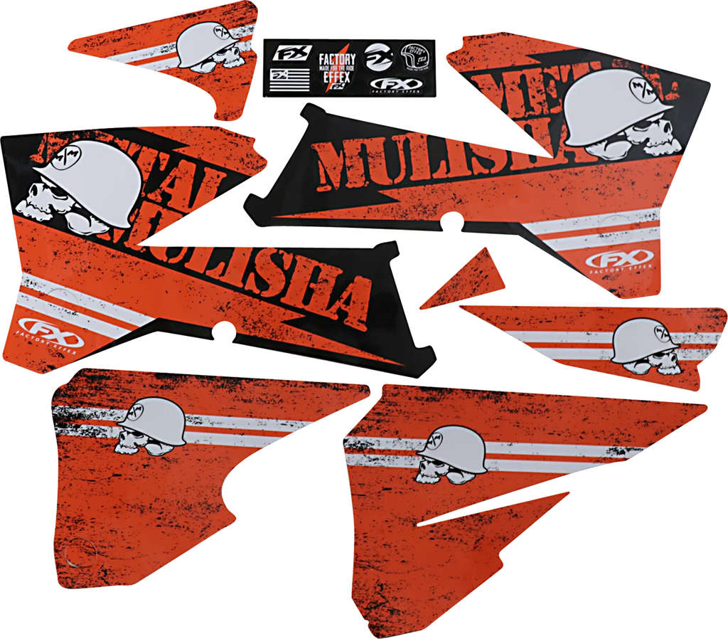 Factory Effex Metal Mulisha Graphic Kit - KTM 23-11522 - Main Product View