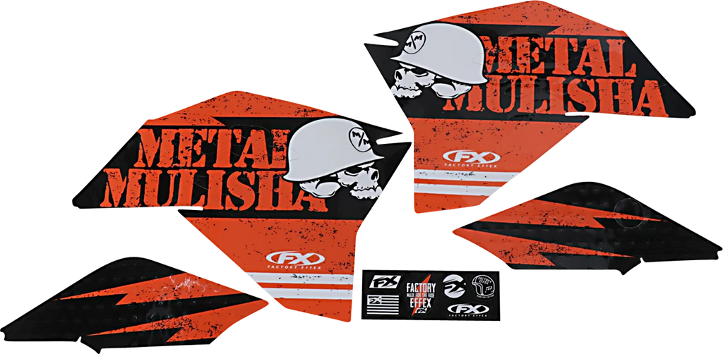 Factory Effex Metal Mulisha Graphic Kit - KTM 23-11524 - Main Product View