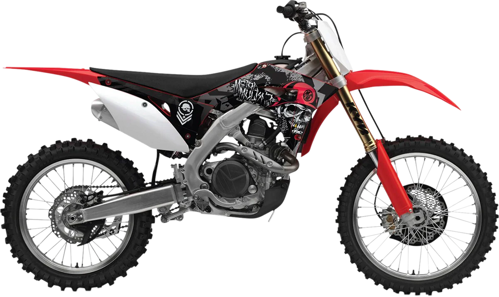 Factory Effex Metal Mulisha Graphic Kit - Kawasaki 23-11110 - Side View