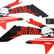 Load image into Gallery viewer, Factory Effex Metal Mulisha Graphic Kit - Kawasaki 23-11112 - Detail View