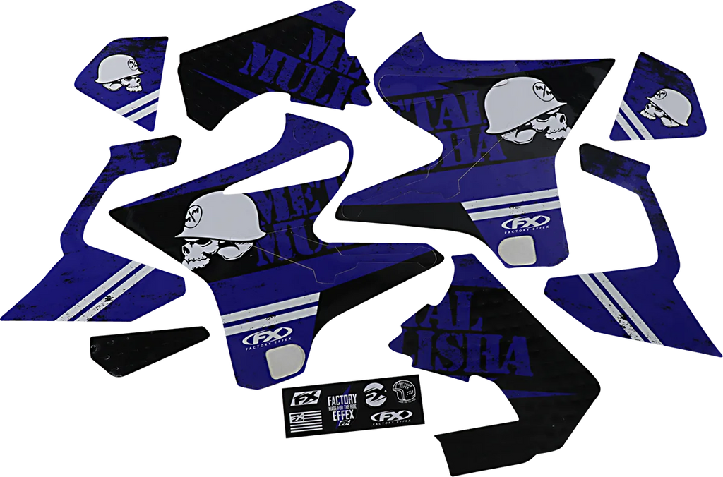 Factory Effex Metal Mulisha Graphic Kit - Yamaha 23-11218 - Main Product View
