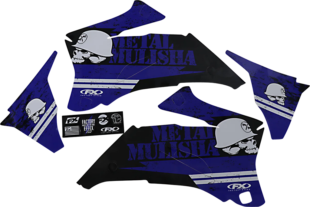 Factory Effex Metal Mulisha Graphic Kit - Yamaha 23-11224 - Main Product View