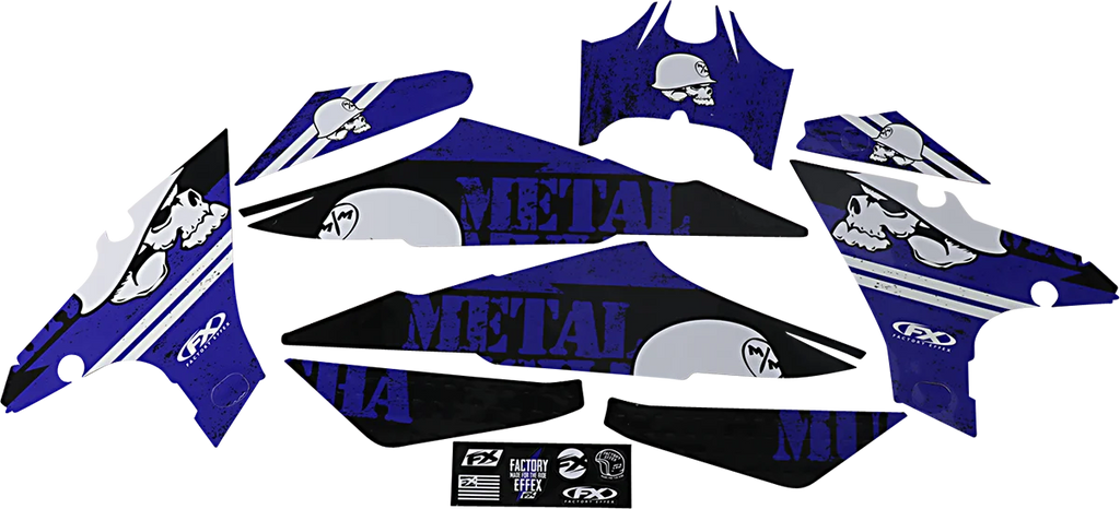 Factory Effex Metal Mulisha Graphic Kit - Yamaha 23-11234 - Main Product View