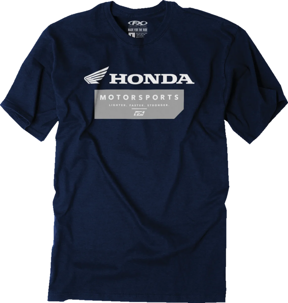 Factory Effex Mission T-Shirt - Navy - Medium fits Honda - Main Product View