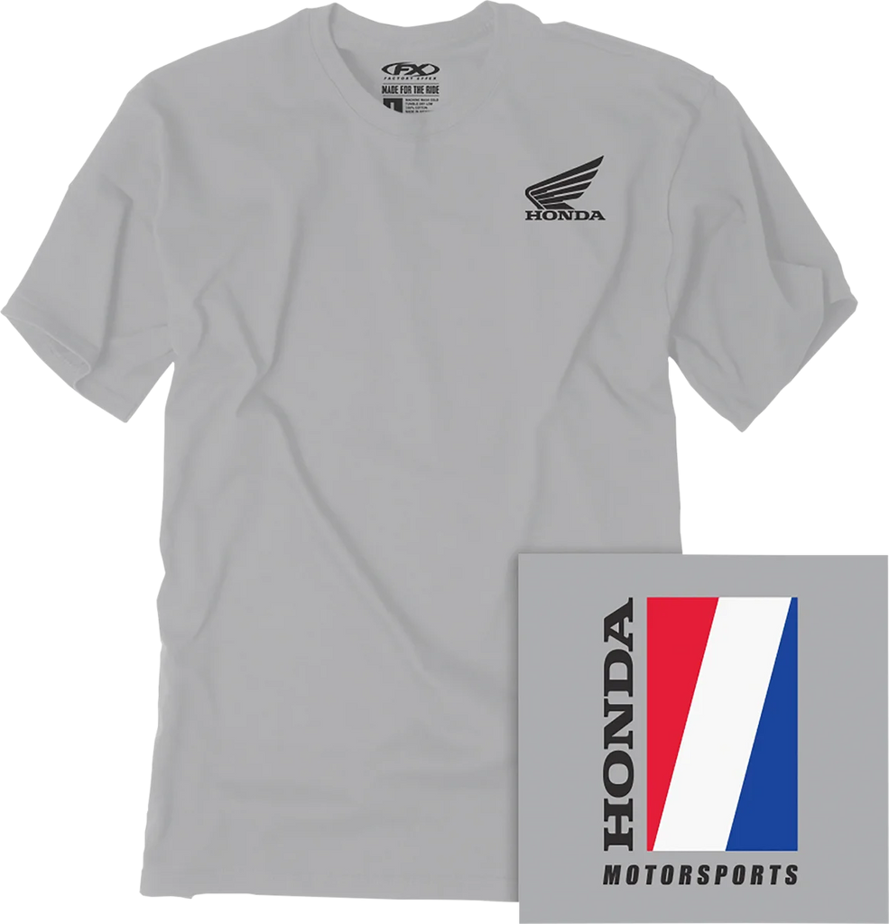 Factory Effex Motorsports T-Shirt - Sand - Medium fits Honda - Main Product View