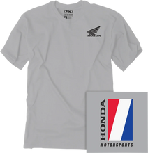 Load image into Gallery viewer, Factory Effex Motorsports T-Shirt - Sand - Medium fits Honda - Main Product View