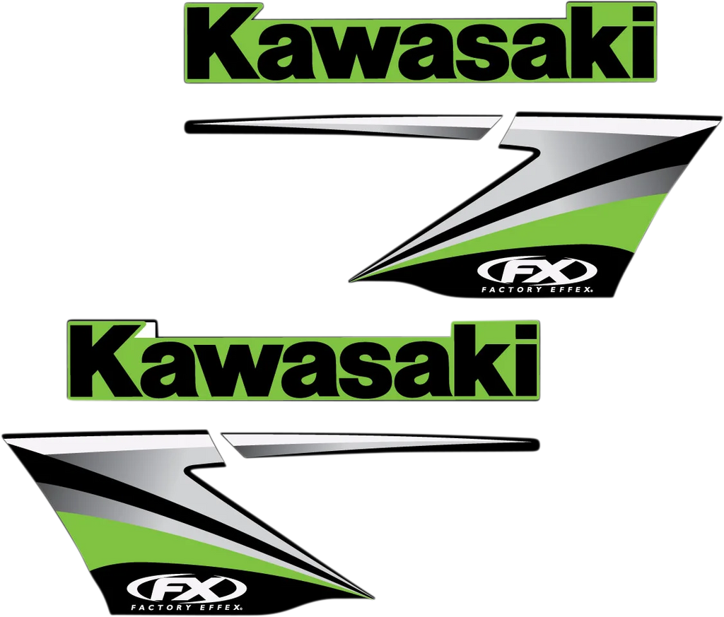 Factory Effex OEM Shroud Graphic - KX 250F/450F 12-05130 - Main Product View