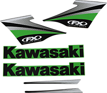 Load image into Gallery viewer, Factory Effex OEM Shroud Graphic - KX 250F/450F 12-05130 - Side View