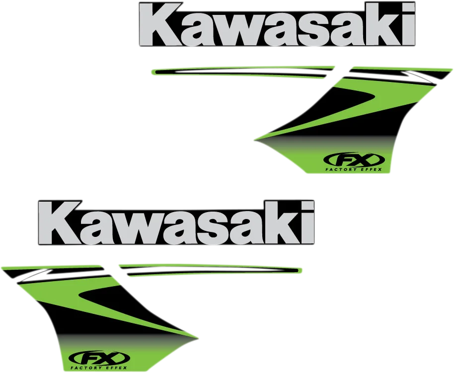 Factory Effex OEM Shroud Graphic - KX 250F/450F 13-05130 - Side View