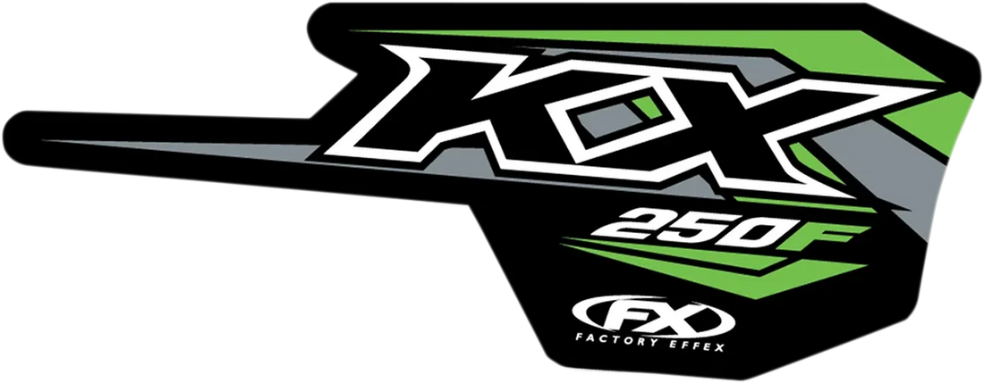 Factory Effex OEM Tank Graphic - KDX 200/220 05-2688 - Installation View