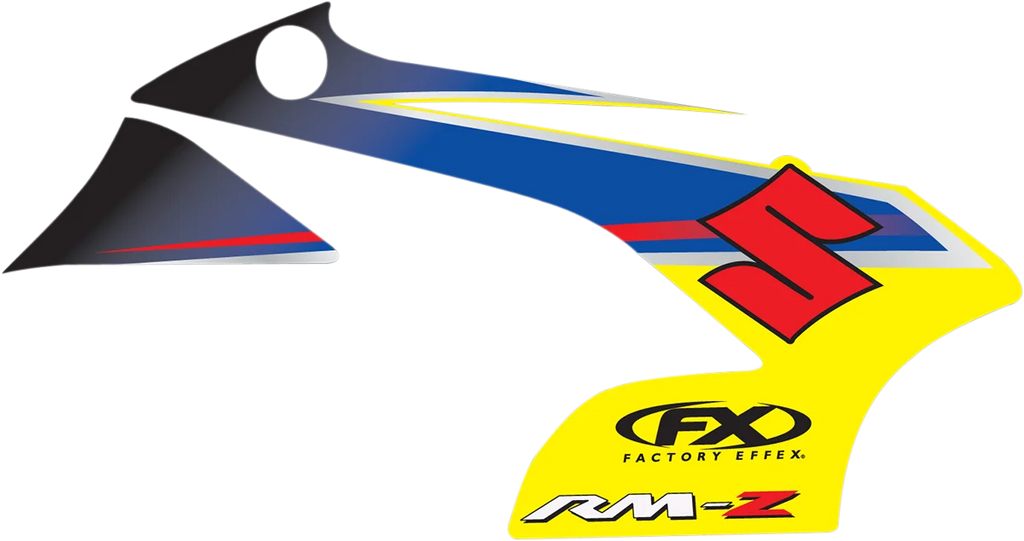 Factory Effex OEM Tank Graphic - RMZ 250 12-05432 - Main Product View