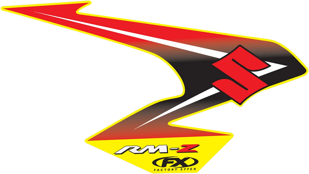 Factory Effex OEM Tank Graphic - RMZ 250/450 13-05434 - Main Product View