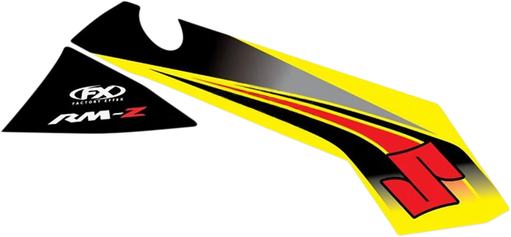 Factory Effex OEM Tank Graphic - RMZ450 18-05438 - Main Product View