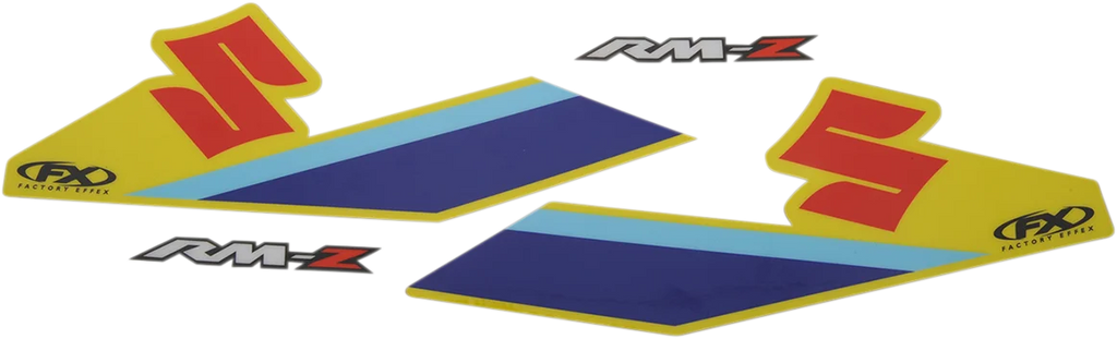 Factory Effex OEM Tank Graphic - RMZ450 21-05438 - Main Product View