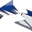 Load image into Gallery viewer, Factory Effex OEM Tank Graphic - YZ 125/250 08-05220 - Main Product View