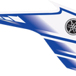 Load image into Gallery viewer, Factory Effex OEM Tank Graphic - YZ 125/250 10-05220 - Main Product View